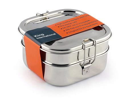 kid lunch box stainless steel|insulated stainless steel lunch box.